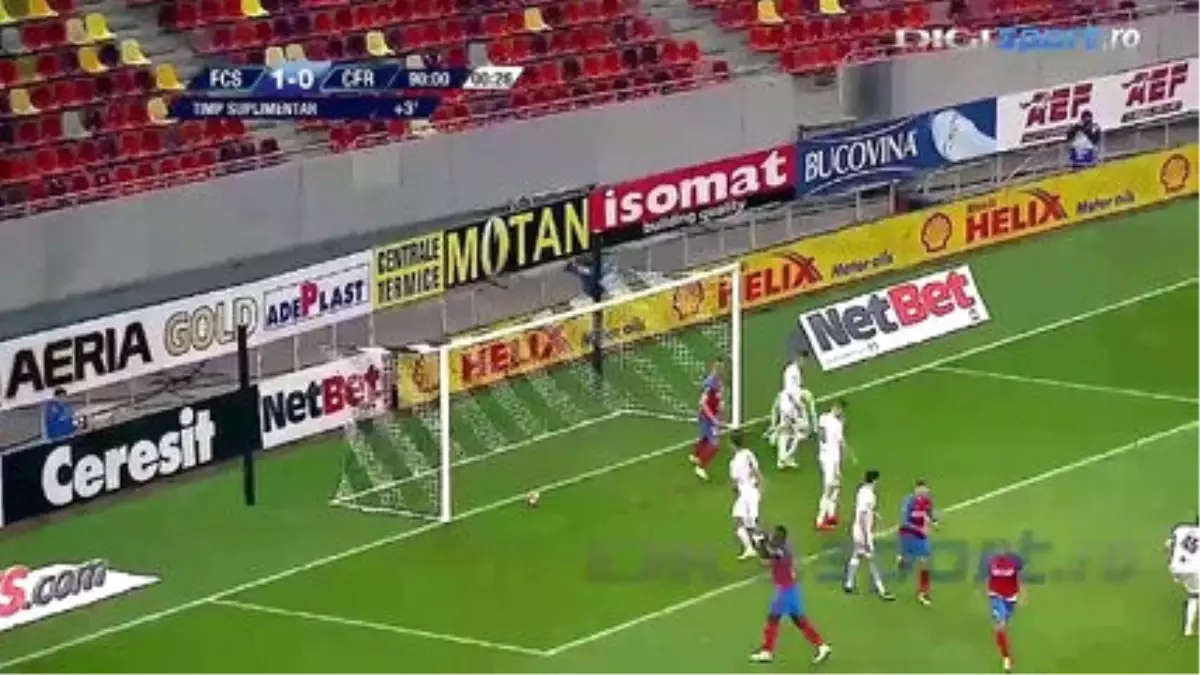 Steaua'nın Yeni Popescu'su 90'da Frikikten Astı!