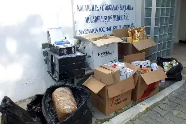 Marmaris'te Gümrük Kaçağı Tütün ve Mamülleri Satan 3 Kişi Gözaltına Alındı