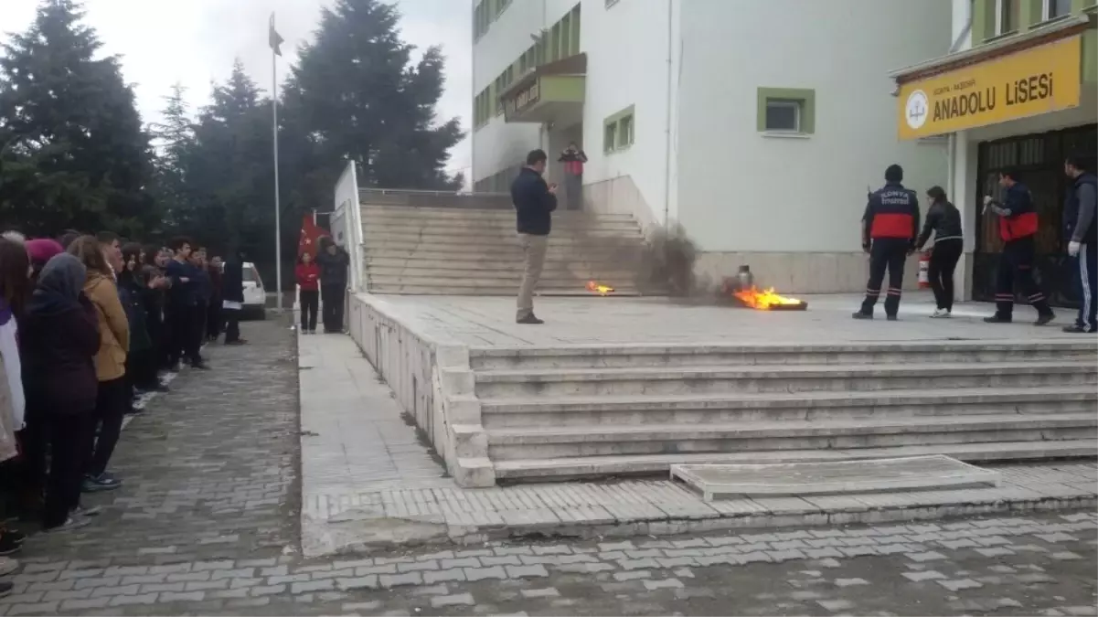 Aksehir De Deprem Ve Yangin Tatbikati Haberler