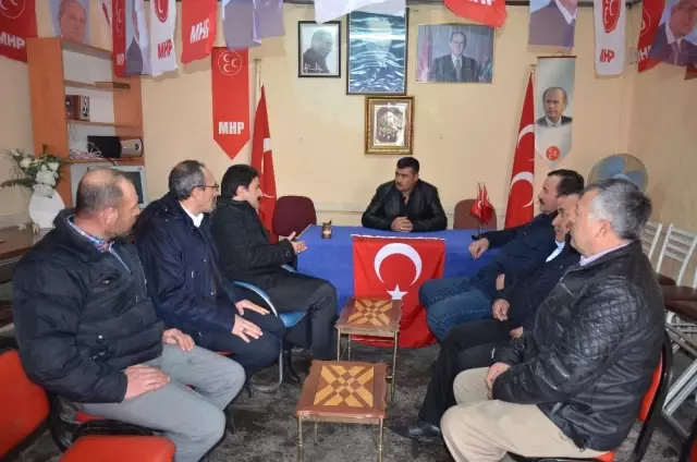 Başkan Kalın'dan MHP'ye Ziyaret Başkan Kalın'dan MHP'ye Ziyaret