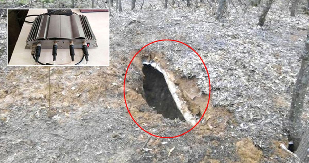 PKK Sığınağından Jammer Adaptörü Çıktı