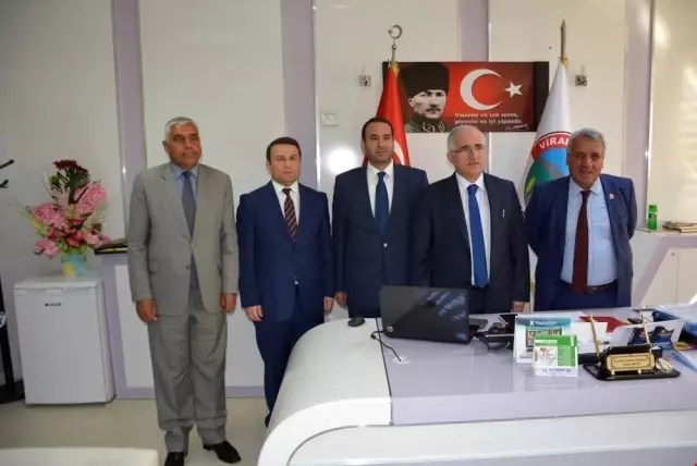Şanlıurfa Vali Güngör Azim Tuna Viranşehir'de