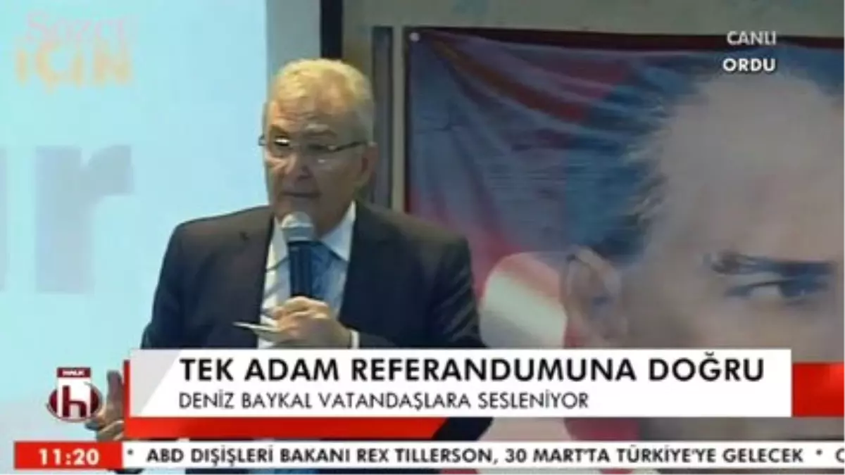 Baykal'dan BBP Çıkışı... Başkanı Alkışlattı