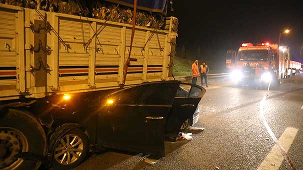 Sakarya'da Korkunç Kaza: 1 Ölü, 6 Yaralı