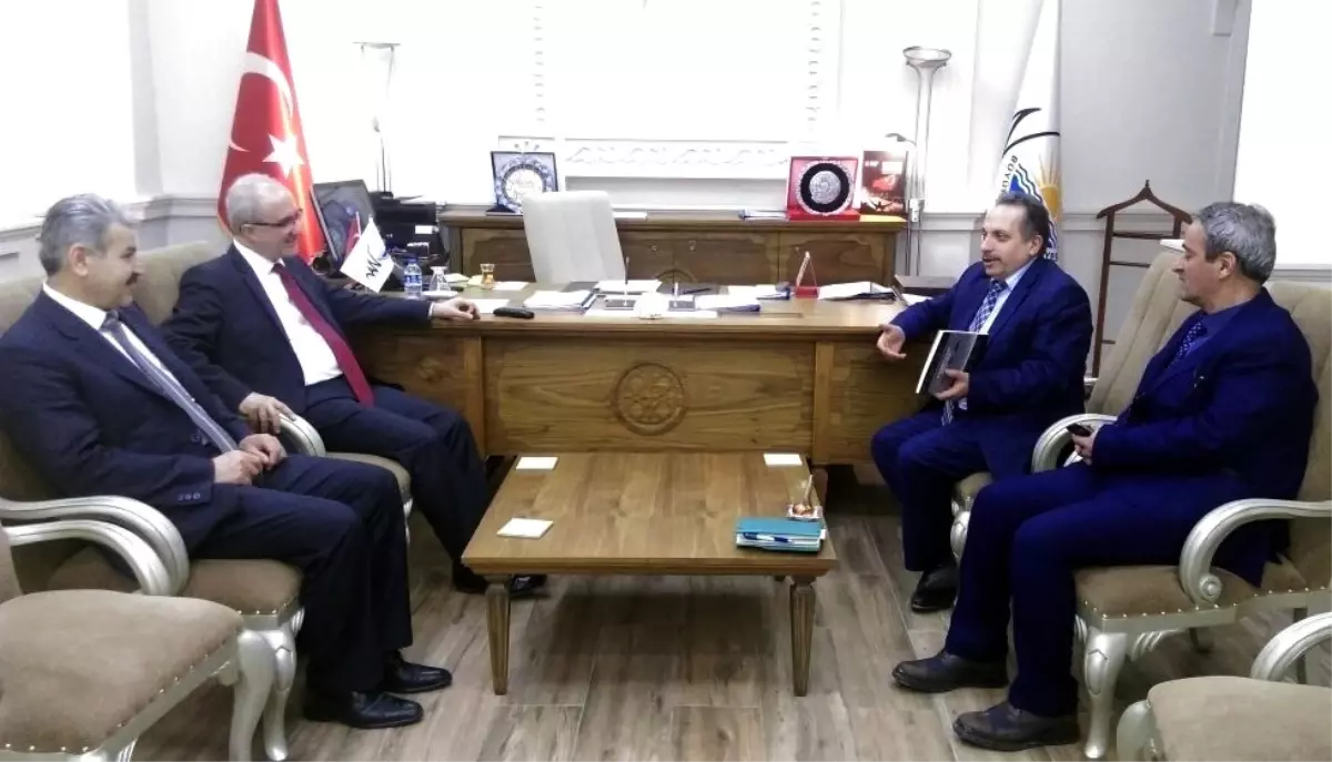 İnanç, Genel Sekreter Yalçın'ı Ziyaret Etti