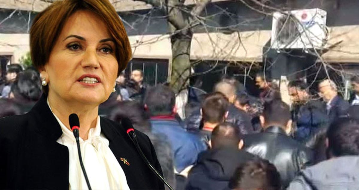 Kocaeli'de Öfkeli Grup Meral Akşener'in Toplantısını Bastı