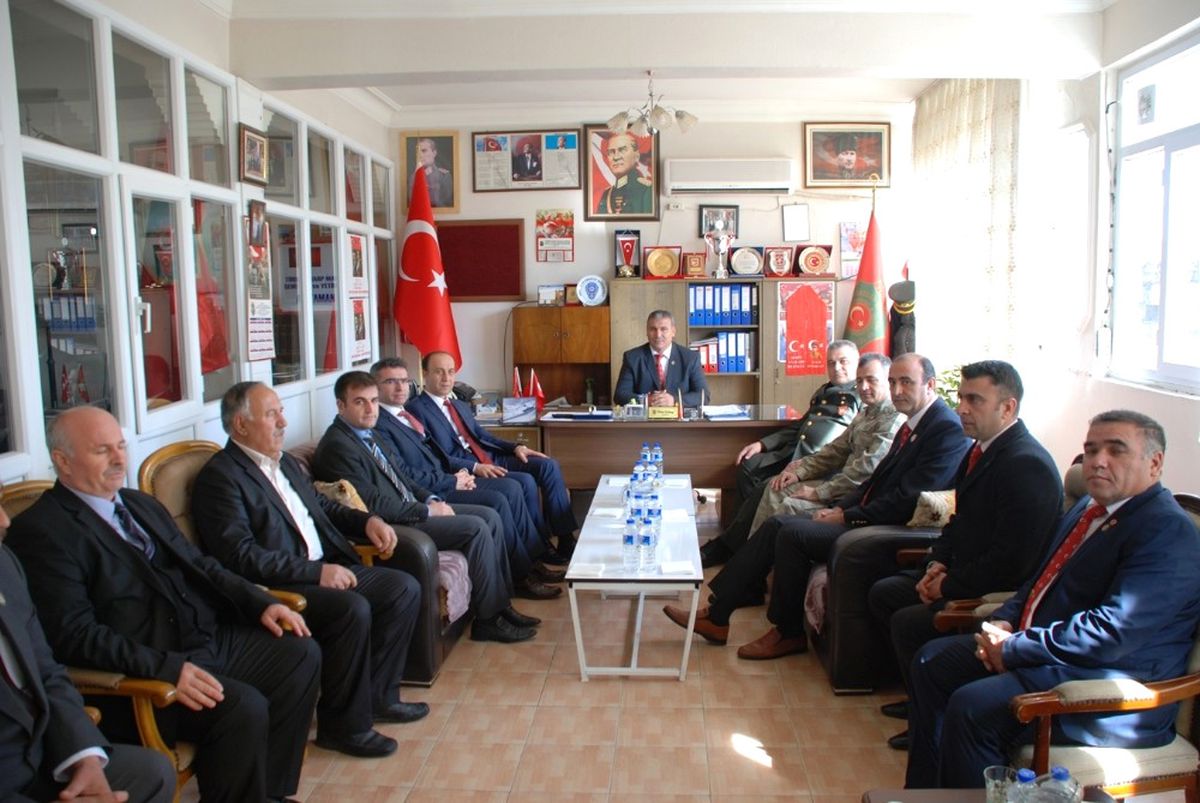 Vali Abdullah Erin ve İl Protokolünden Tümşad'a Ziyaret
