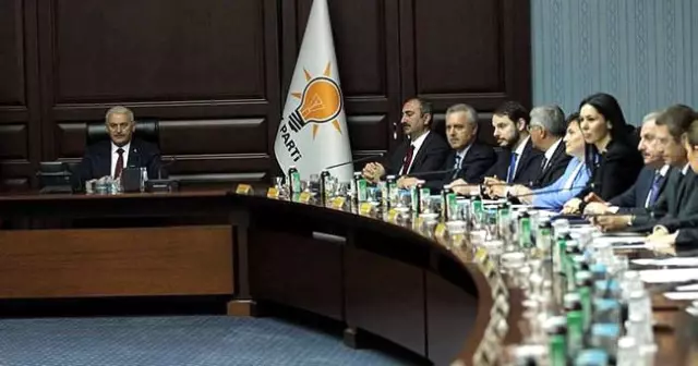 AK Parti Merkez Yürütme Kurulu Toplandı