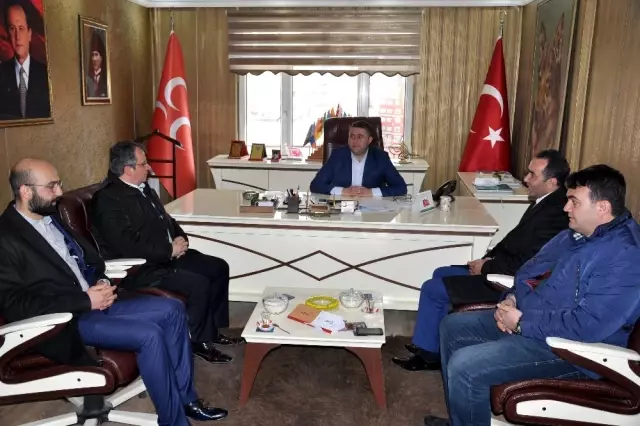 AK Parti Yozgat Yönetiminden MHP'ye Ziyaret