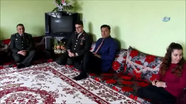 Kaymakam Öztürk'ten Şehit Ailesine Ziyaret