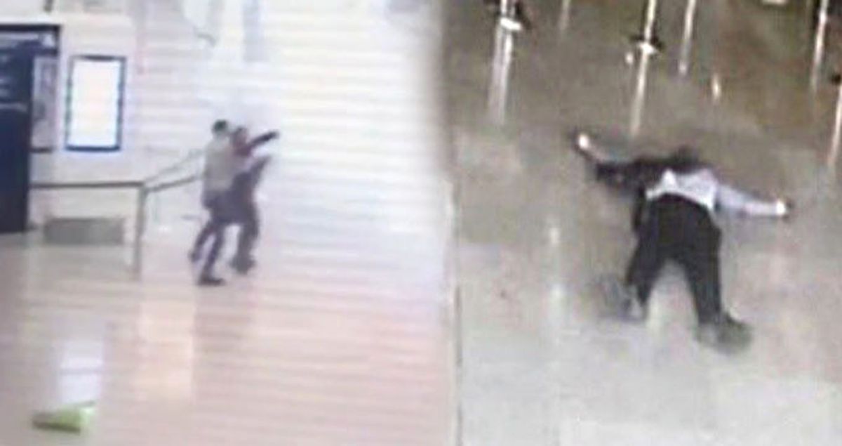 Orly Havalimanı'nda Kadın Askerin Rehin Alındığı Görüntüler Ortaya Çıktı