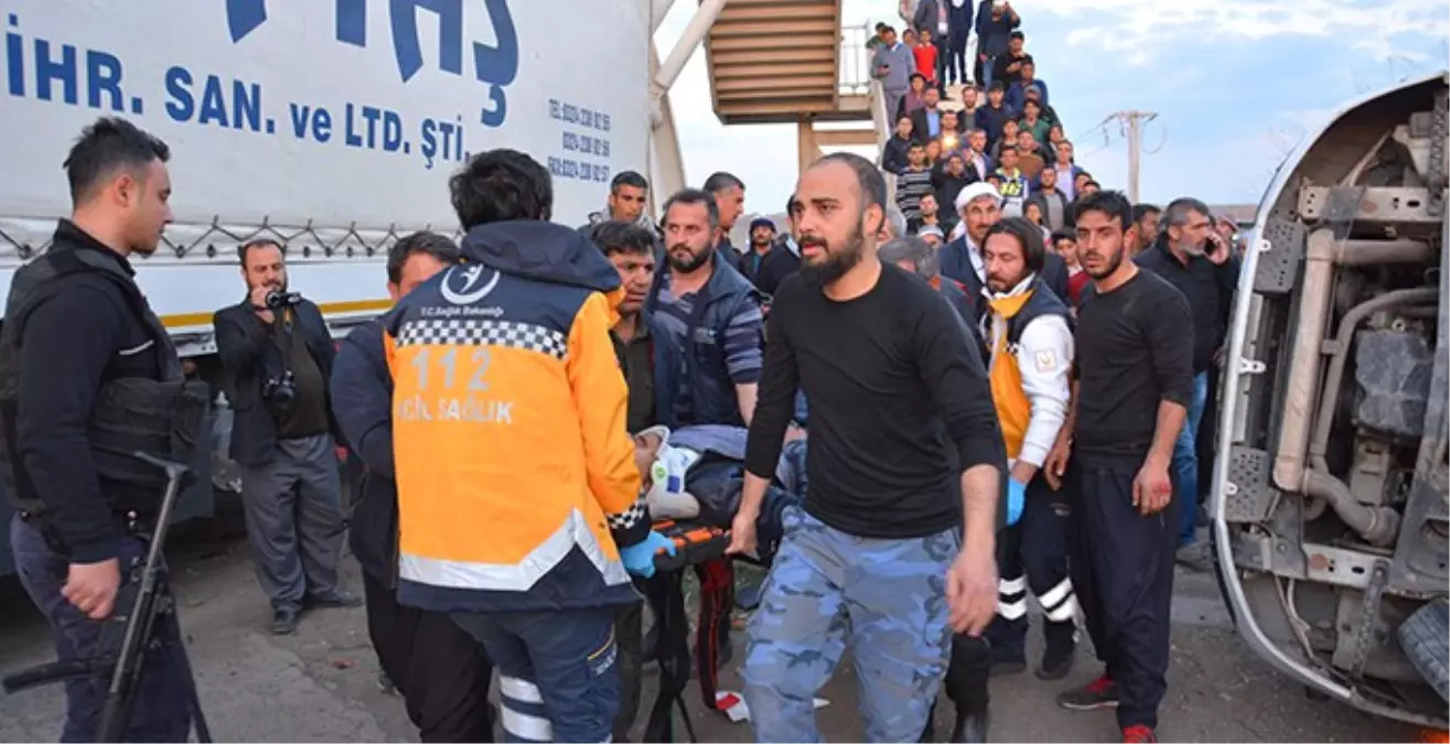 Şanlıurfa'da Trafik Kazası: 4 Yaralı