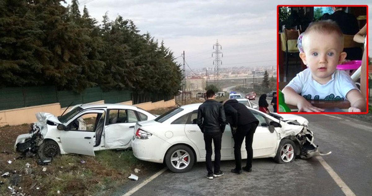 Silivri'deki Kazada 1,5 Yaşındaki Bebek Can Verdi