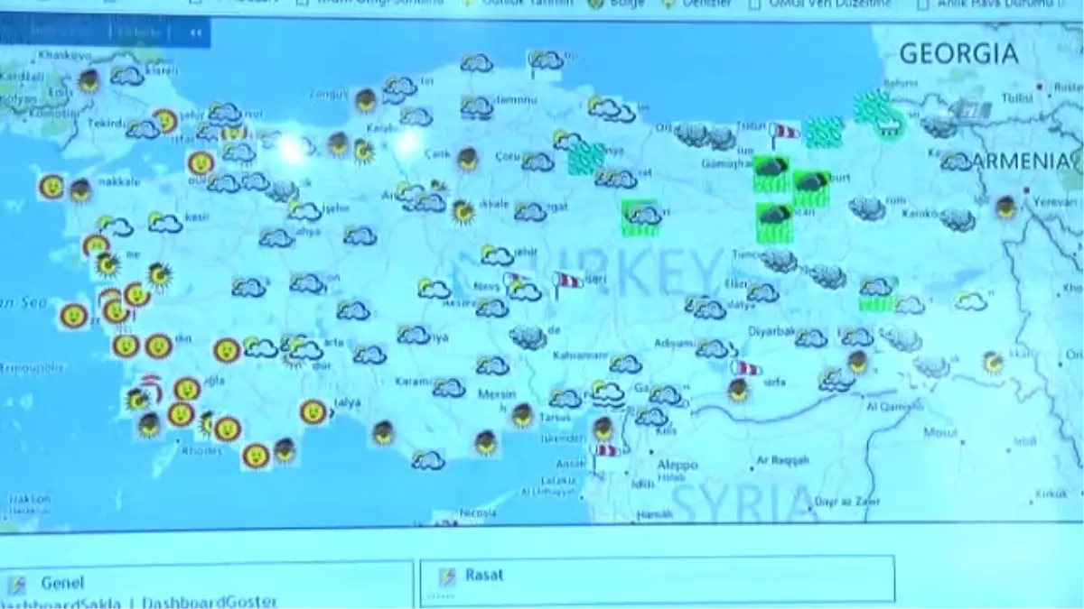 Türkiye Genelinde Hava Mevsim Normallerinde Seyrediyor