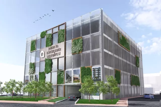 Antalya Büyükşehir Belediyesi katlı otoparklar yapıyor