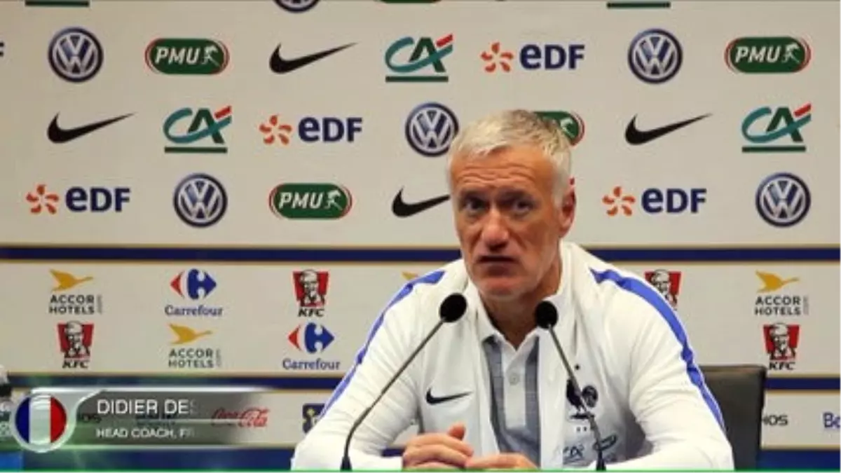 Deschamps'dan Kante'ye Övgü