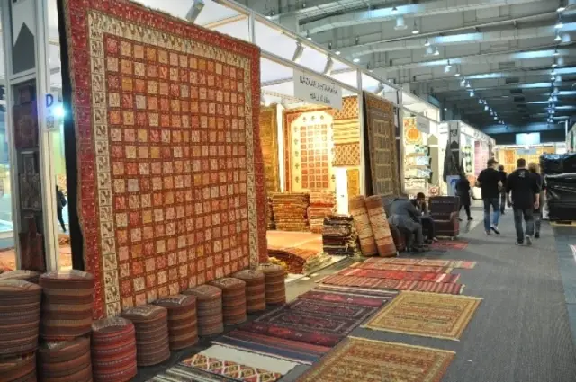 Gaziantepli Halıcılar Çin'de Fuara Katıldı