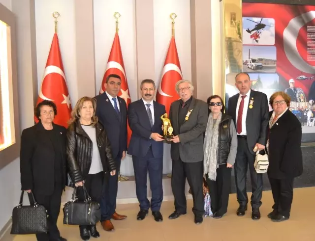 İl Emniyet Müdürü Dinç'e Şehit ve Gazi Derneklerinden Ziyaret