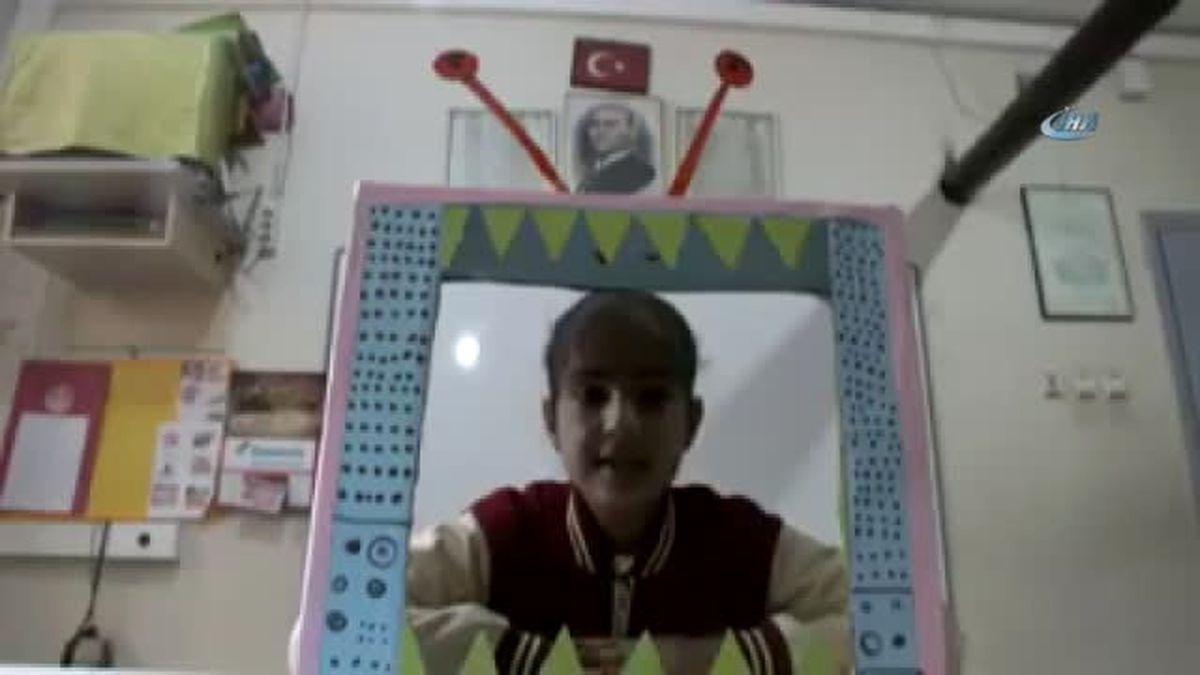 Ortaokul Öğrencileri Kısa Film ile Televizyon Bağımlılığına Dikkat Çekti