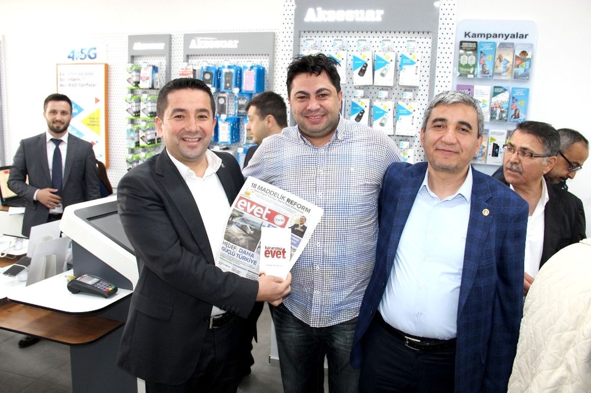 AK Parti Mezitli'de Esnaf Ziyaretleri Sürüyor