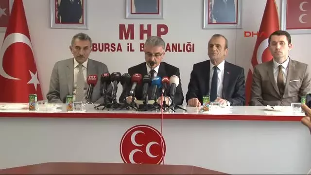 Bursa - MHP Genel Sekreteri Büyükataman Rüzgar Eken Fırtına Biçmeye Razı Olmalıdır Bursa - MHP Genel Sekreteri Büyükataman Rüzgar Eken Fırtına Biçmeye Razı Olmalıdır