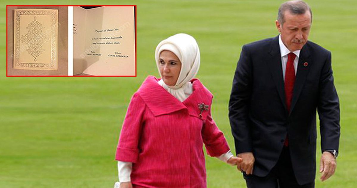 Erdoğan Çiftinin Nikah Davetiyesi İnternetten Satışa Çıkarıldı