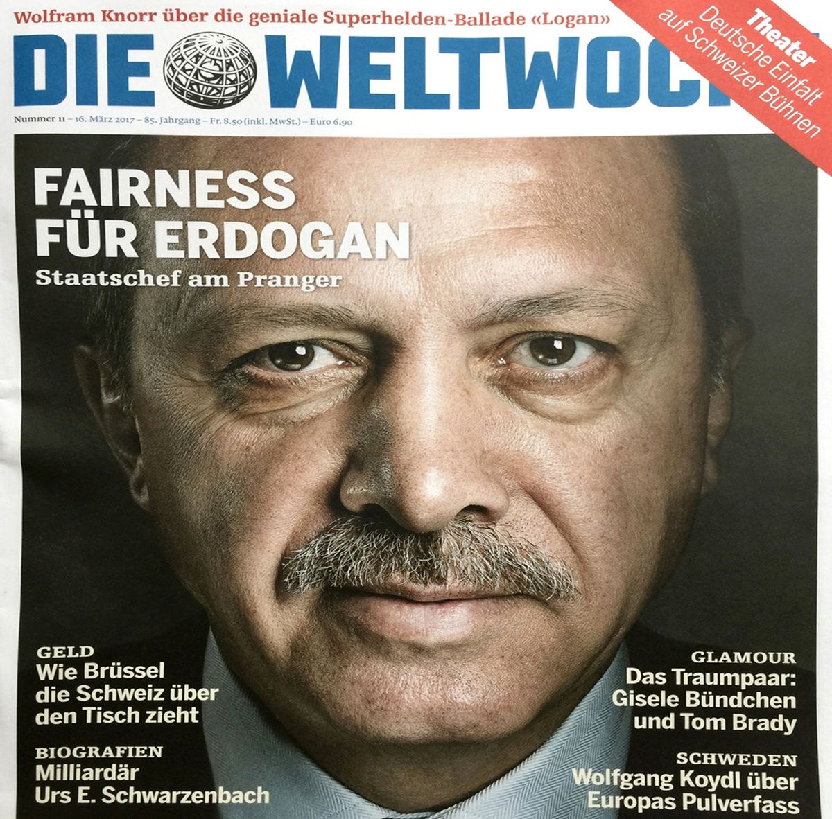 İsviçre Dergisi: Erdoğan'a Karşı Adil Olalım