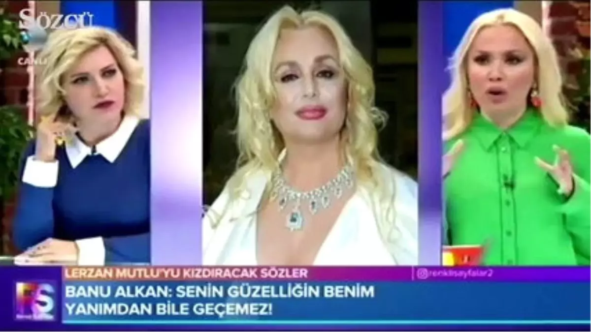 Lerzan Mutlu Banu Alkan'la Yaşadığı Gerginliği Böyle Anlattı