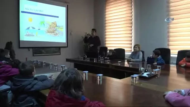 Miniklere Suyun Değeri Uygulamalı Olarak Anlatıldı Miniklere Suyun Değeri Uygulamalı Olarak Anlatıldı
