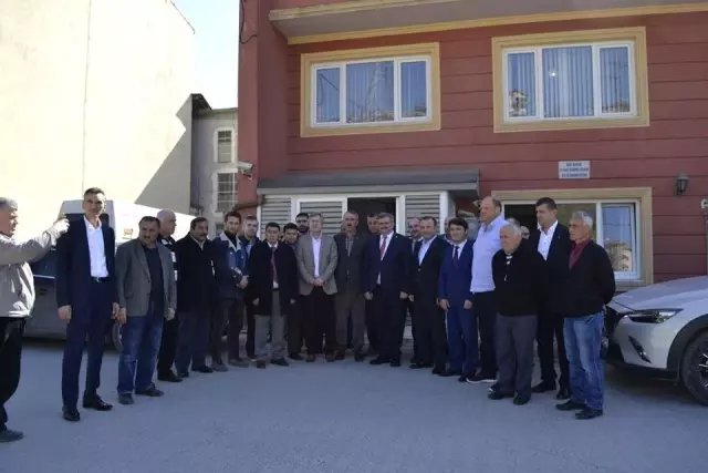AK Parti Milletvekili Çaturoğlu Referandum Gezilerini Alaplı'da Sürdürüyor
