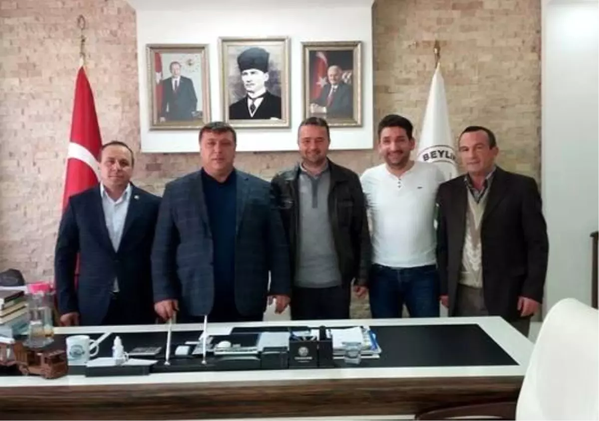 Beyder Yöneticileri Başkan Alp'i Ziyaret Etti