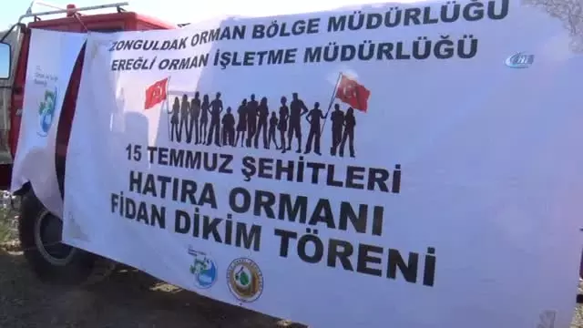 Dikilen 4 Bin Fidanla Şehitlere 4 Bin Fatiha Okunacak