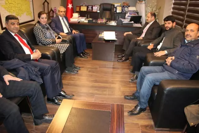 TBMM Avrupa Birliği Uyum Komisyonu Başkanı Kasım Gülpınar, Başkan Demirkol'u Ziyaret Etti