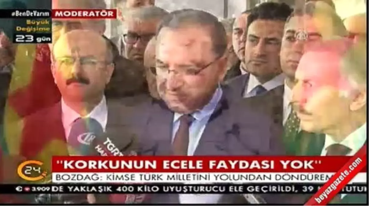 Bakan Bozdağ'dan Teröristlerin 'Hayır' Çağrısına Sert Tepki