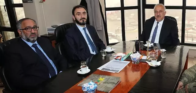 İl Müftüsü Karabayır'dan Başkan Sazlı'ya Ziyaret