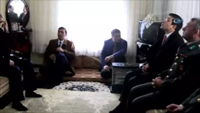 Kaymakam Öztürk'ten Şehit Ailesine Ziyaret