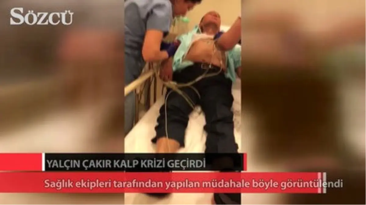 Yalçın Çakır'a Müdahale Anı Kamerada!