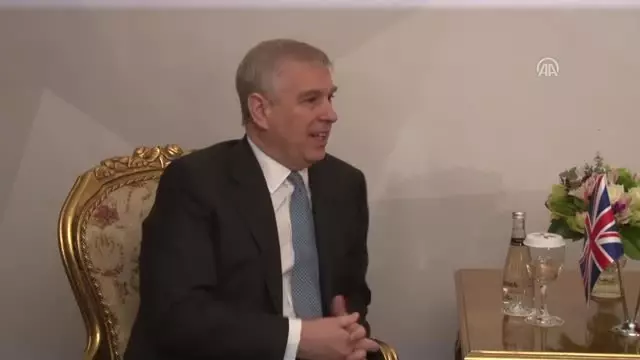 Çavuşoğlu, York Dükü Prens Andrew'le Görüştü Çavuşoğlu, York Dükü Prens Andrew'le Görüştü