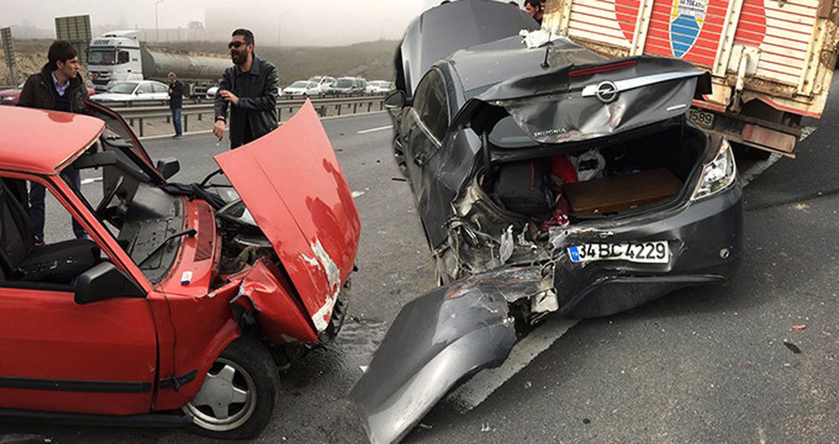 Gebze Rampasında Zincirleme Kaza! Trafik İstanbul'a Kadar Uzadı