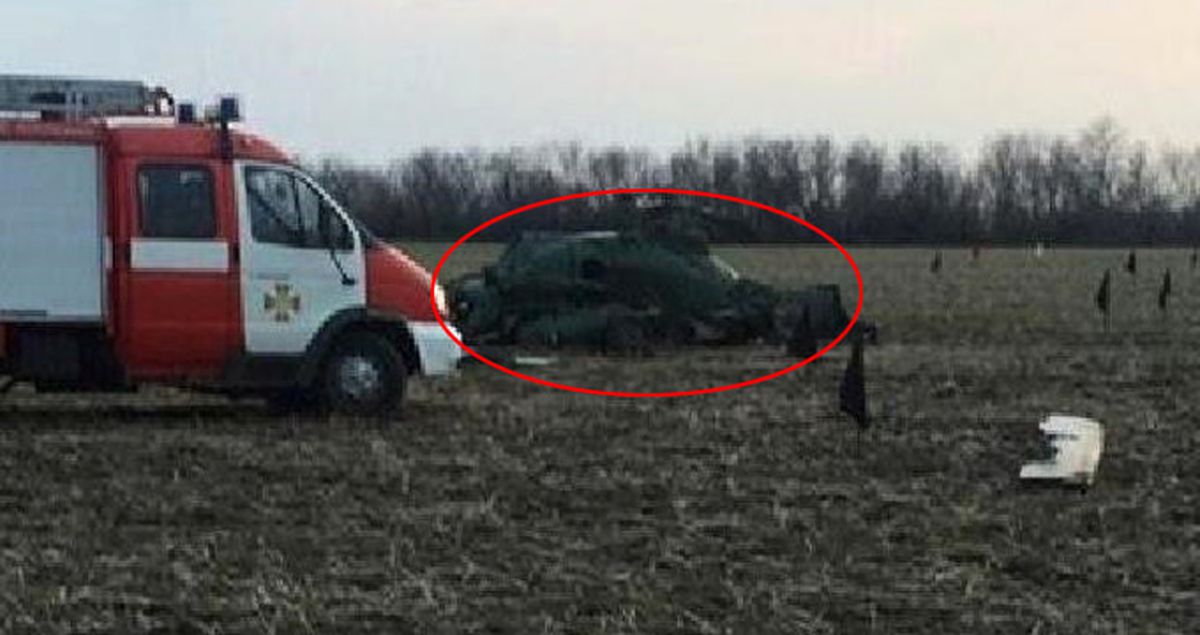 Ukrayna'da Helikopter Düştü: 5 Ölü