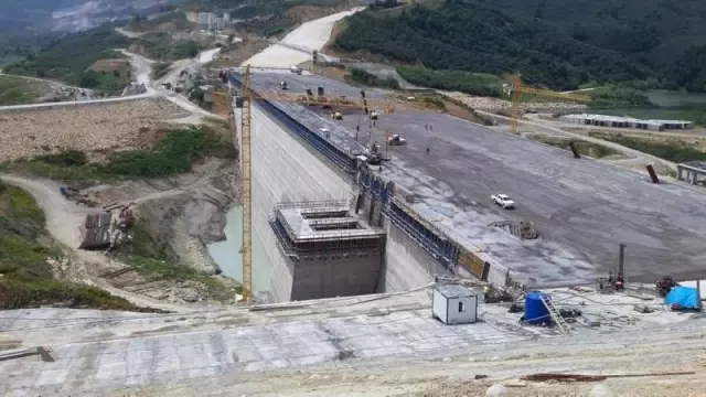Melen Barajı Yükseliyor Melen Barajı Yükseliyor