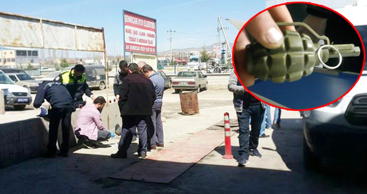 Sürücünün, ''İçinde Oyuncak Var'' Dediği Çantadan El Bombası Çıktı