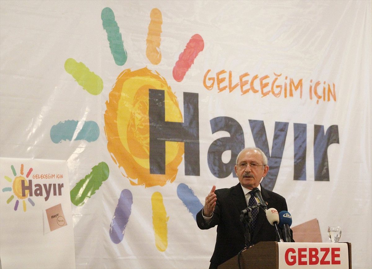 CHP Genel Başkanı Kılıçdaroğlu: (2)