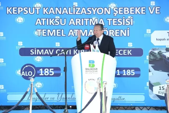 Kepsut'a Çevreci Arıtma Tesisi