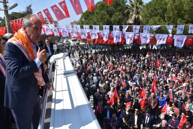 CHP'li İnce'den Manisa Mitingleri CHP'li İnce'den Manisa Mitingleri