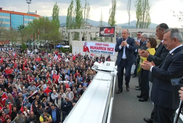 CHP'li İnce'den Manisa Mitingleri CHP'li İnce'den Manisa Mitingleri