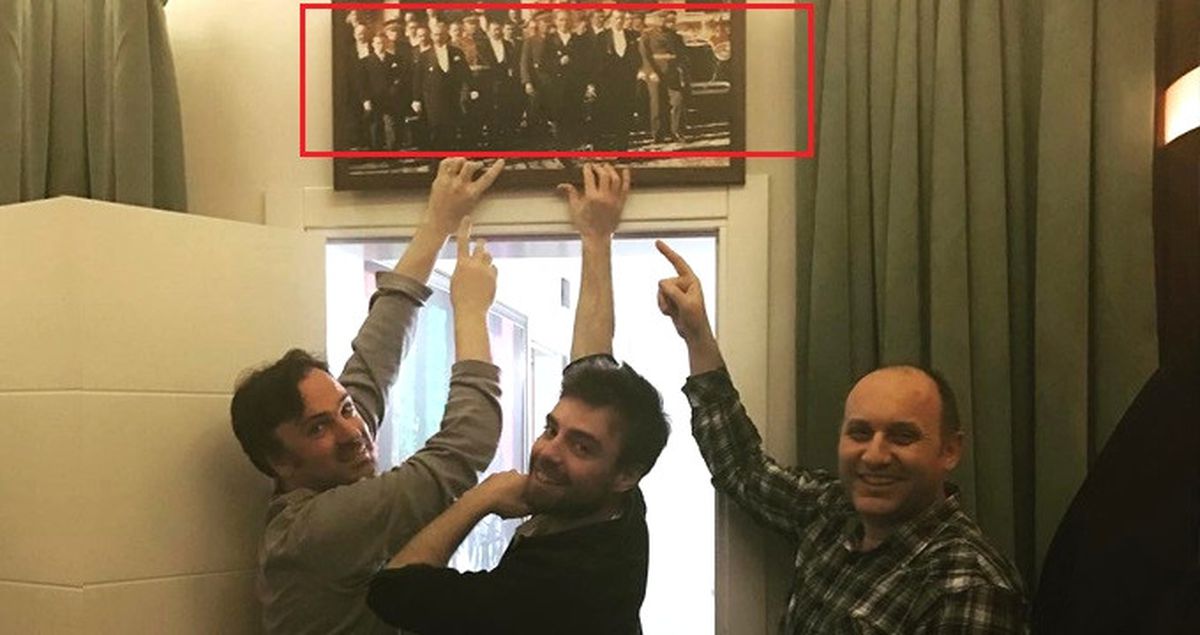 Murat Dalkılıç'ın Atatürk'lü Fotoğrafı Büyük Beğeni Aldı