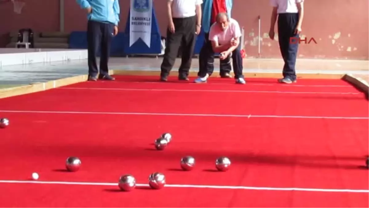 Yetişkin Gençler Bocce Turnuvası'nda Şampiyon Uşak