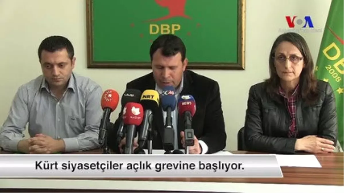 Kürt Siyasetçiler Açlık Grevine Başlıyor