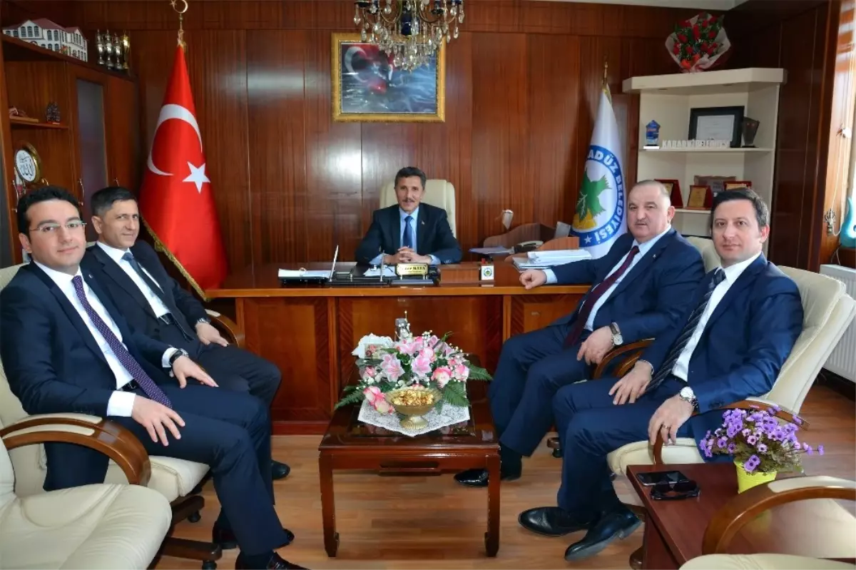 Ordu Vali Yardımcıları Kabadüz'de